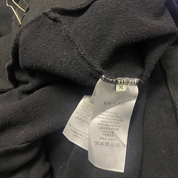 Black And Red Gucci Hoodie Sz M - Picture 9 of 9